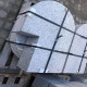 15 x 45 cm Granit-Blockstufen Griys hellgrau