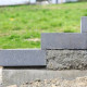 15 x 45 cm Granit-Blockstufen Alvaro anthrazi 60 cm langt