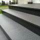 6 x 40 cm Granit-Trittstufen Adrian Black schwarz