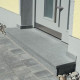 8 cm Granit-Podestplatte Alvaro anthrazit 250 x 200 cm
