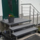 8 x 30 cm Granit-Trittstufen Alvaro anthrazit