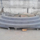 15 x 40 cm Granit-Blockstufen Elena weißgrau mit Radius