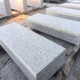 18 x 35 cm Granit-Blockstufen Elena weißgrau 300 cm lang
