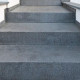15 x 45 cm Granit-Blockstufen Pedro Black schwarz 120 cm lang