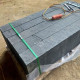 15 x 45 cm Granit-Blockstufen Pedro Black schwarz 200 cm lang