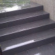 18 x 40 cm Granit-Blockstufen Pedro Black schwarz 50 cm lang