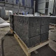 20 x 35 cm Granit-Blockstufen Pedro Black schwarz 150 cm lang