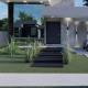 18 cm Granit-Podestplatte Pedro Black schwarz 150 x 100 cm
