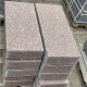15 x 35 cm Granit-Blockstufen Laahs rot 80 cm lang