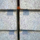 15 x 35 cm Blindenleit-Granit-Blockstufen Elena weißgrau 100 cm lang