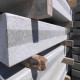 15 x 35 cm Blindenleit-Granit-Blockstufen Elena weißgrau 120 cm lang