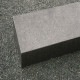 15 x 35 cm Basaltlava-Blockstufen Vulcano grau 75 cm lang