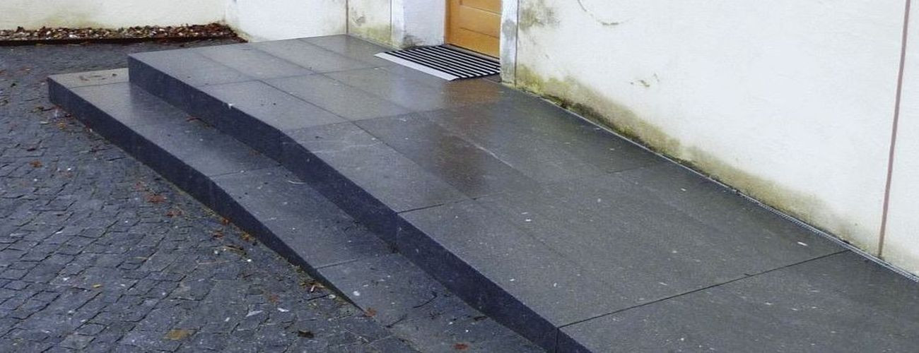 20 cm Hohe Blockstufen