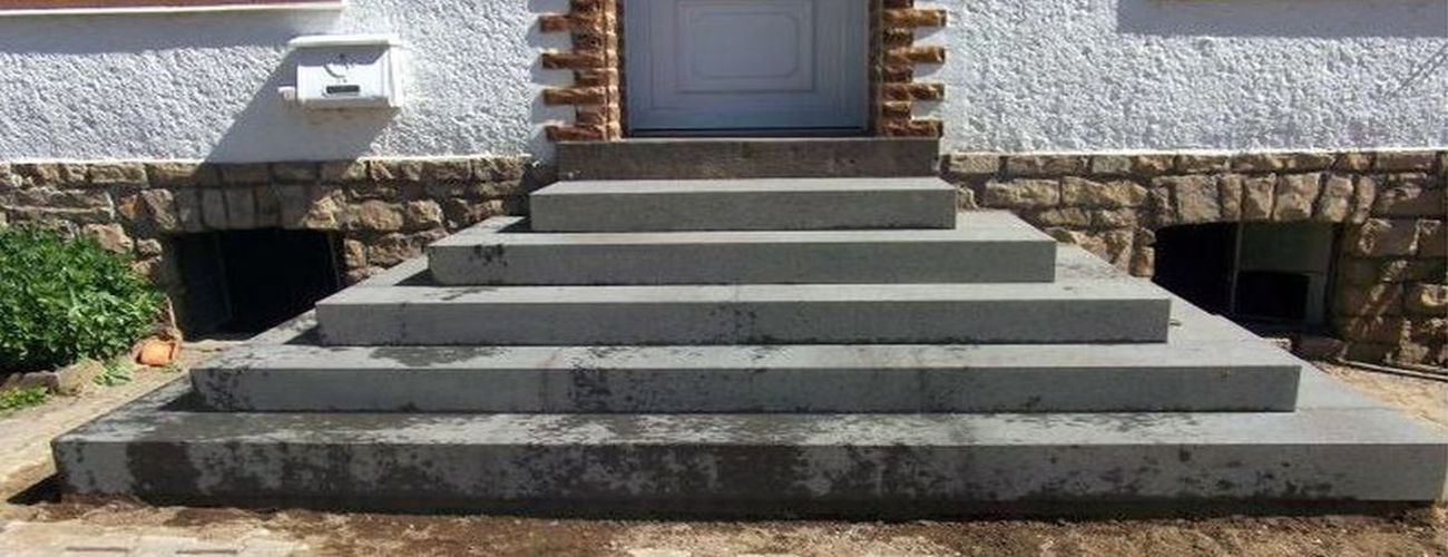 15 cm Hohe Blockstufen