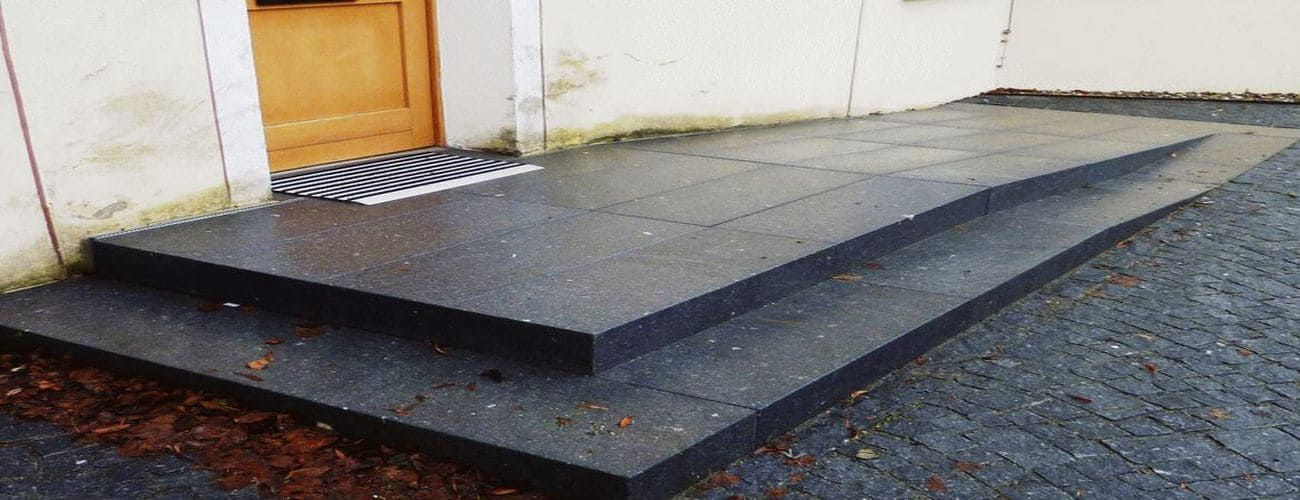20 cm Hohe Blockstufen