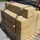 20 x 35 cm Sandstein Blockstufen Geltona gelb 80 cm lang