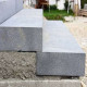 18 x 45 cm Granit Blockstufen Alvaro anthrazit 200 cm lang 300 cm lang