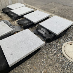 6 cm Granit Podestplatte Alvaro anthrazit