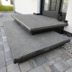 6 cm Granit Podestplatte Alvaro anthrazit 100 x 100 cm